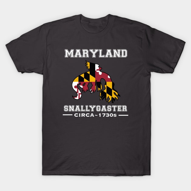 Maryland Cryptid Snallygaster T-Shirt by SNK Kreatures